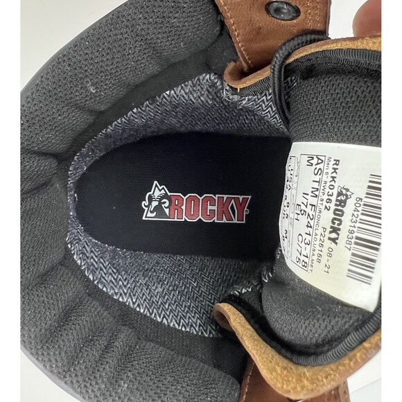 ROCKY Ironclad USA Made Steel Toe MET Guard Waterproof Boots RKK0362 Mens 9.5M - Picture 11 of 13